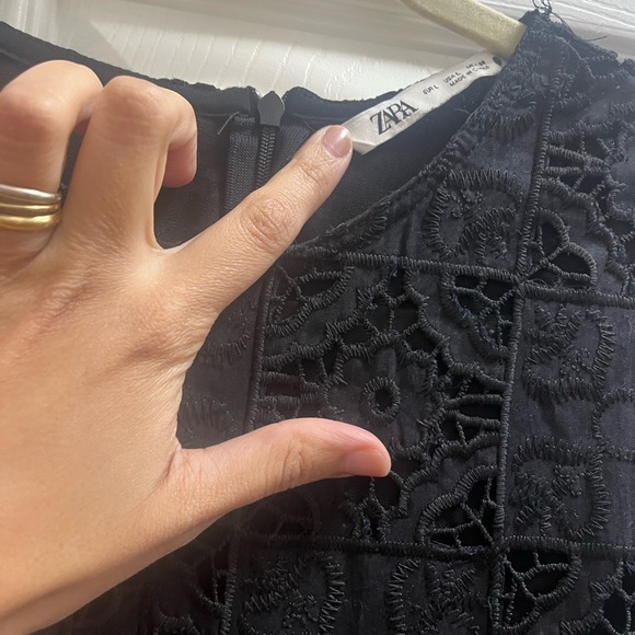 Zara embroidered jumpsuit - Picture 4 of 5